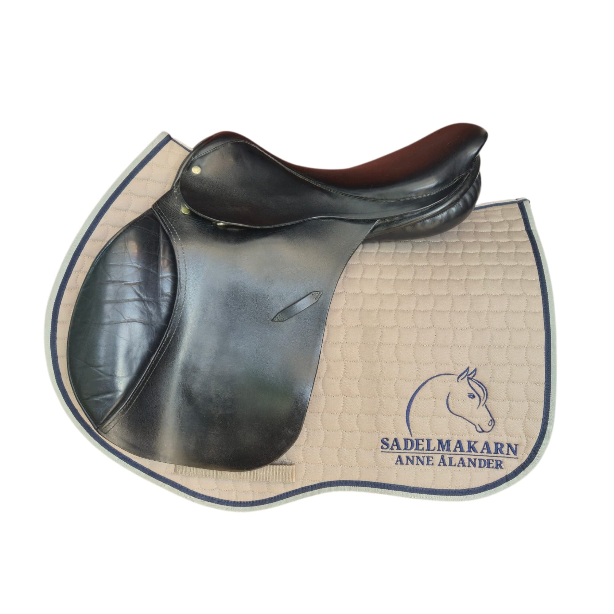 Jensen jump saddle 17" with front projection